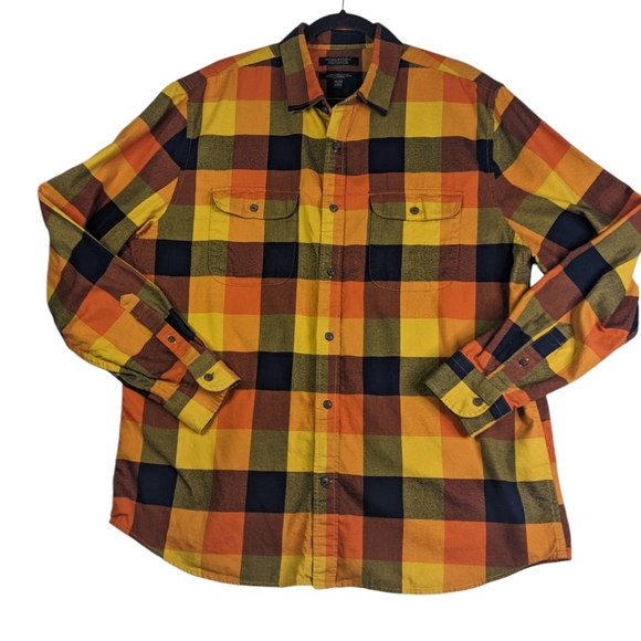 Banana Republic Other - Men's fall coloured shackets Grampa camping fall flannel shirt XL BR
